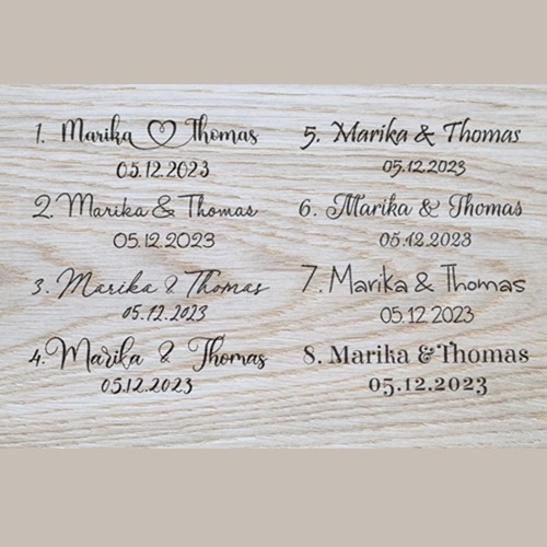 Amazon Hot Sale Personalized Love Tree Nombre Decoración de mesa Decoración de pastel de boda Personalizada image 4