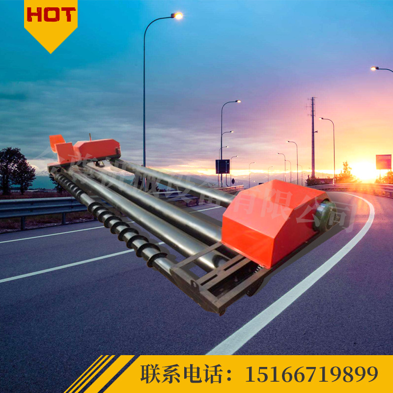 混凝土滚轴摊铺机水泥地面滚筒式平机螺旋辊式地面平铺机灵活快捷