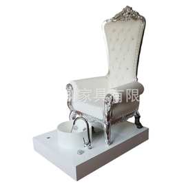 电动沐足沙发椅可躺女王座按摩椅水疗带盆洗脚椅美甲泡脚美甲椅子