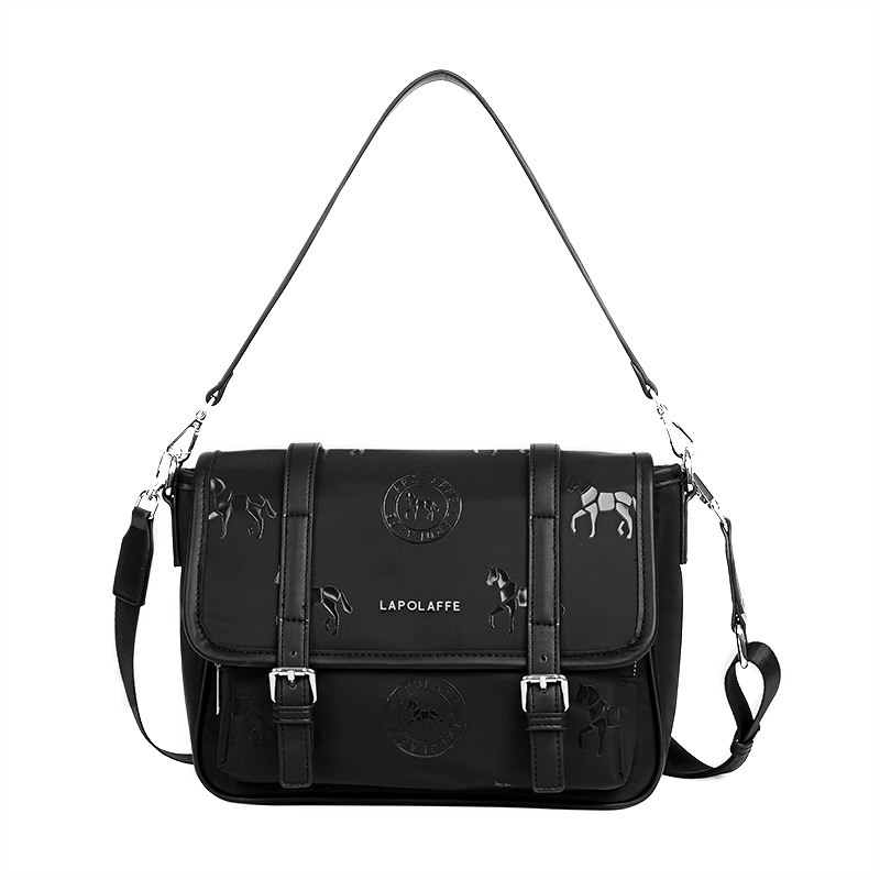 2025 unisex impresión de nylon alta sensación bolso de ultra fibra flip casual en diagonal LP7204#