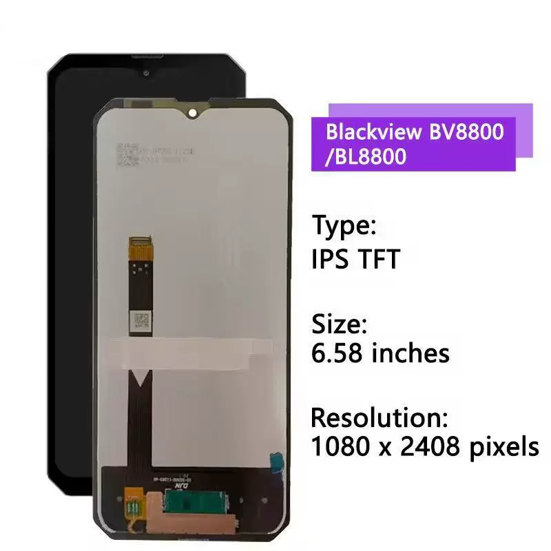 Suitable for Lingdu Blackview BV8800 screen assembly BV9200/BV8800PRO LCD display