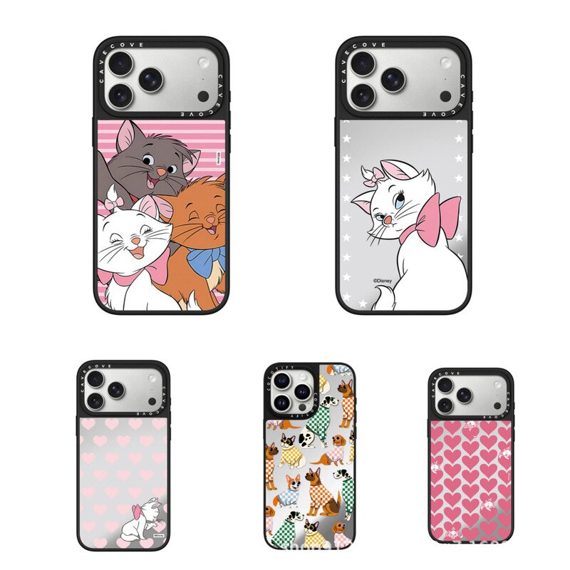 Zhao Lusi's Same Model as the C Brand: Marie Cat Companion Magnetic Case Suitable for Apple 17 Pro Max Phone Case 16P15 Mirror Finish Zhao Lusi's Same Model as the C Brand: Marie Cat Companion Magnetic Case Suitable for Apple 17 Pro Max Phone Case 16P15 Mirror Finish