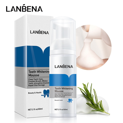 LANBENA TEETH WHITENING MOUSSE 60ml (new version)