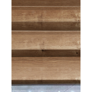 Wood grain paper self-adhesive imitation wood floor stair stickers step stickers step anti-slip pads renovated decorative edge old renovated wood