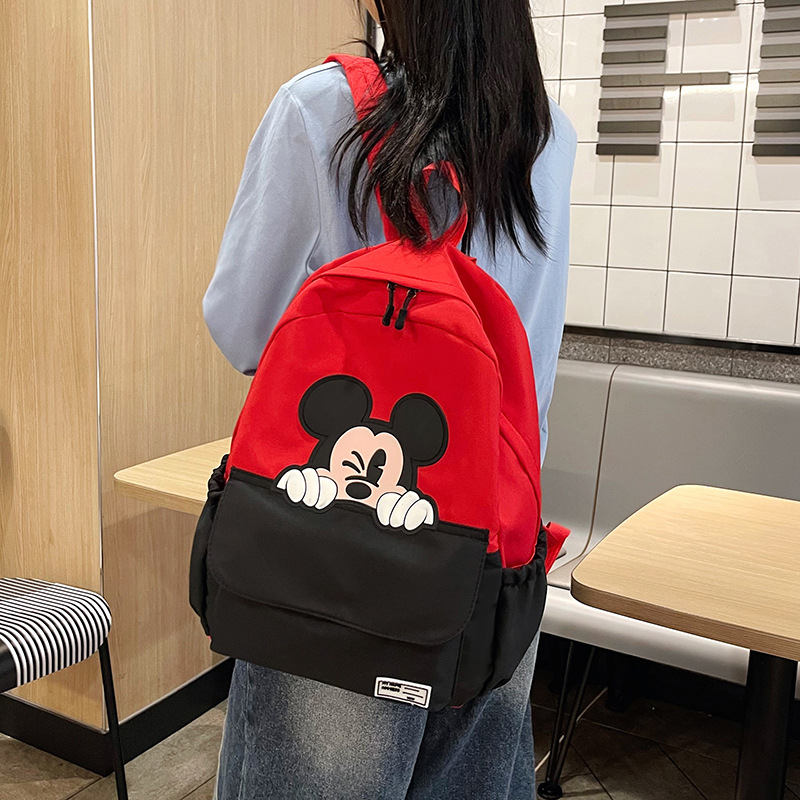 Nuevas mochilas de dibujos animados transfronterizos, mochila de alta capacidad, mochila de escolares, mochila de viajes en el campus.