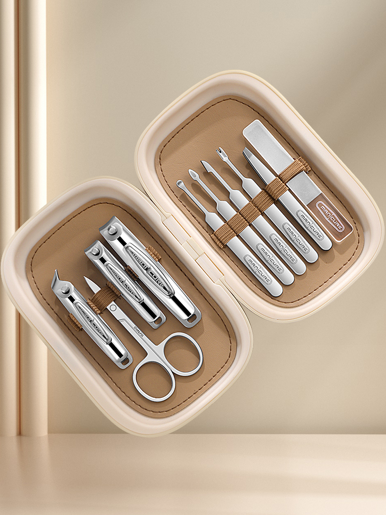 Nagelschere-Set, Nagelschere, Nagelschere, Fußnagelschere, einzelne multifunktionale Pediküre, tragbare Manikürschere für Zuhause
