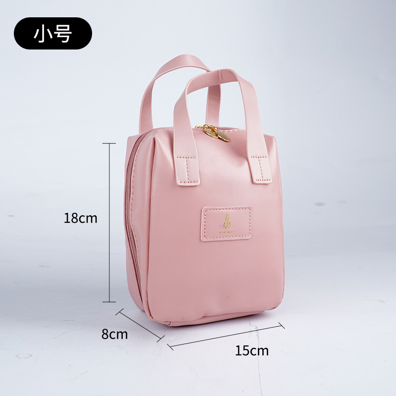 Bolsa de cosméticos nueva de 2024 con gran atractivo estético, gran capacidad, bolsa de almacenamiento portátil para viajes, bolsa de aseo impermeable.