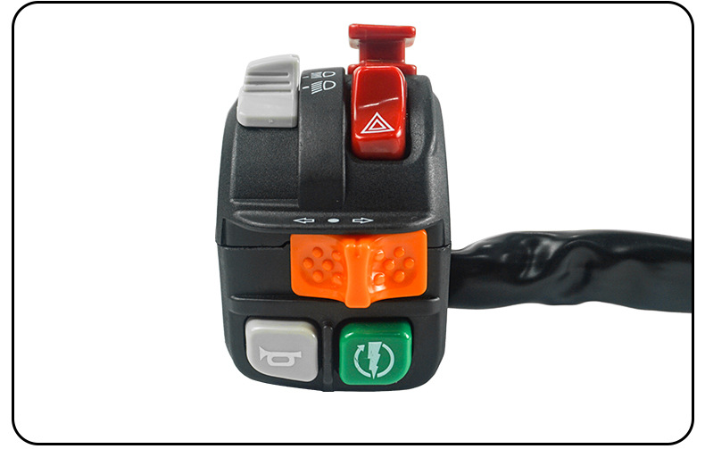 Southeast Asia Motorcycle Modified Handlebar Switch Multi-Function Combination Switch Kg-028 Function Switch