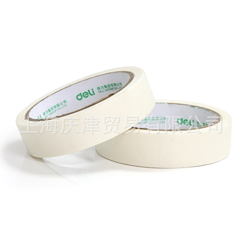 Малярный скотч Deli 30670 белый 24мм x 20ярдов