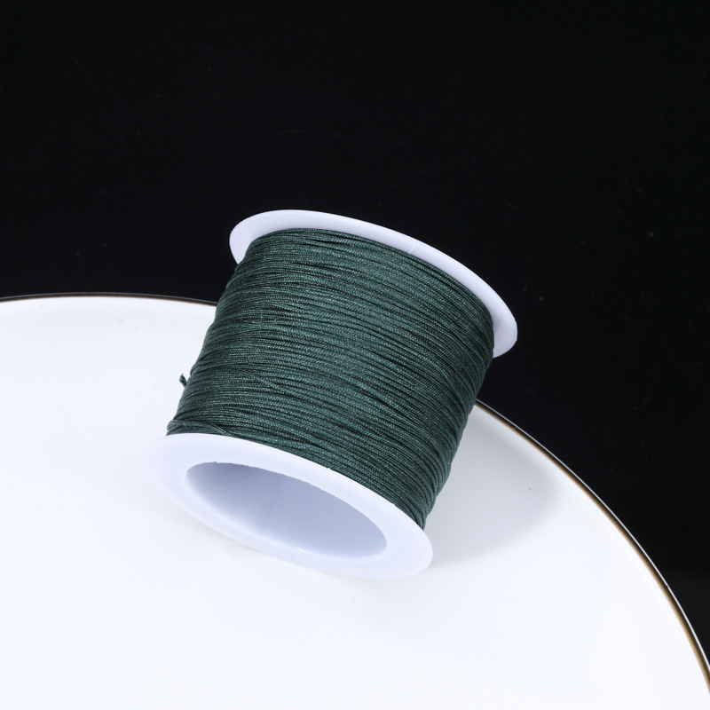 No.72 翡翠糸 DIY 糸手織りブレスレット編みロープアクセサリーブレスレットパール翡翠ジュエリー糸|undefined