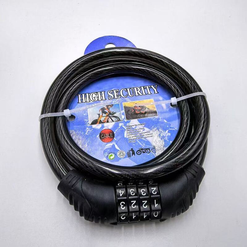 Battery Bike Bicycle Lock Motorcycle Bicycle Password Lock Mountain Bike Fixed Ring Anti-Theft Steel Cable Lock Password Lock Battery Bike Bicycle Lock Motorcycle Bicycle Password Lock Mountain Bike Fixed Ring Anti-Theft Steel Cable Lock Password Lock