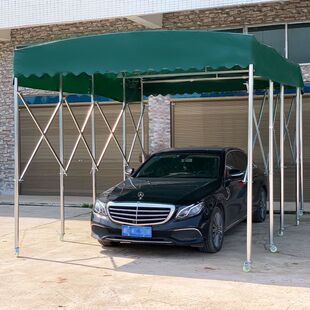 Sliding Awning Retractable Awning Food Stall Tent Factory Logistics Warehouse Shed Parking Shed Awning Mobile Shed
