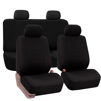Manufacturer, Universal seat cover - black-9-piece-set-five-seats