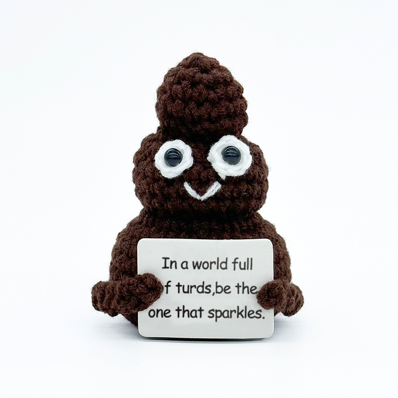 Muñeco Tejido a Mano de Felpa Decorativo para Escritorio y Regalo image 82
