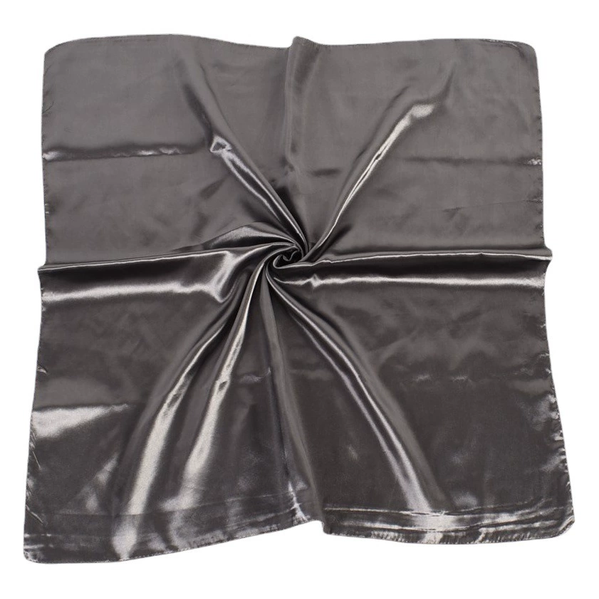 Простой Модный Новый женский шелковый шарф печать атласный 60 квадратный шелковый шарф оптовый Профессиональный Маленький квадратный шарф