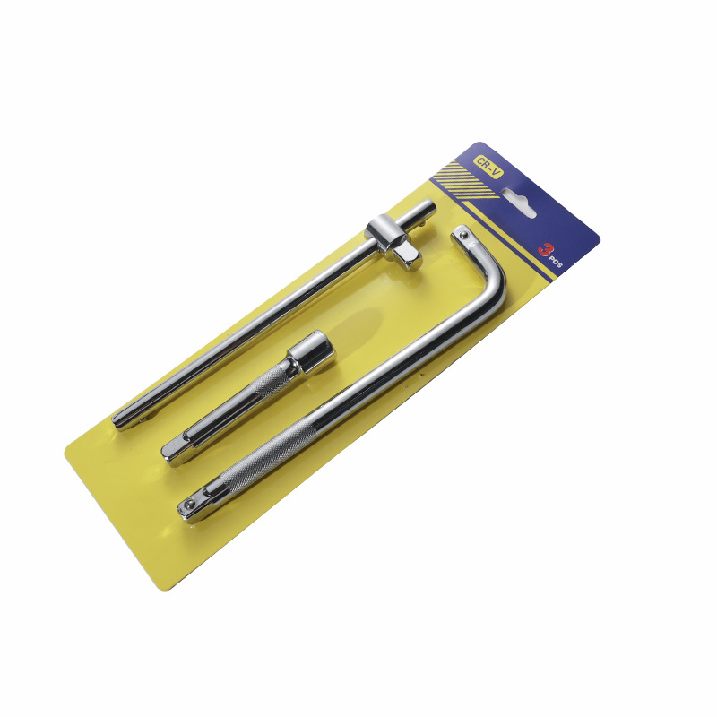 Conjunto de conector de manguito de reparación de automóviles tipo B 3PCS (5 pulgadas barra recta, barra deslizante, barra curva)