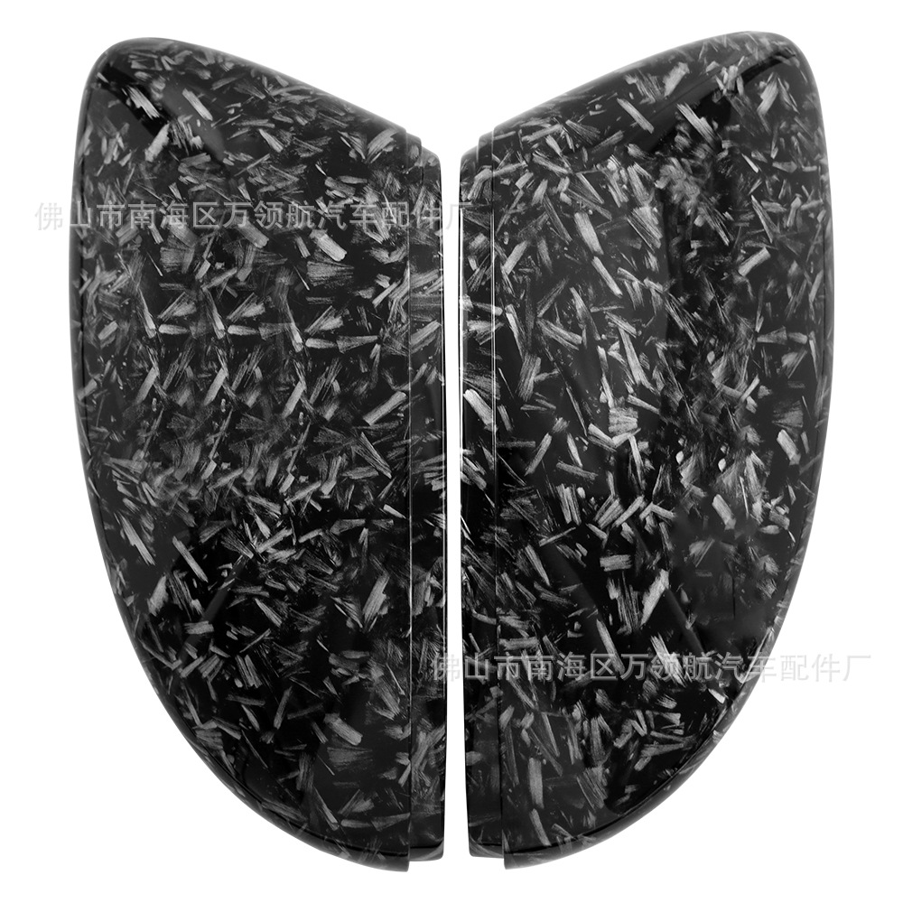 Suitable for Volkswagen Magotan Sagitar Mk7 Passat B7 Scirocco Reversing Mirror Housing Carbon Fiber Pattern Rearview Mirror Cover