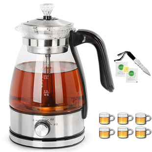 Black Tea Tea Maker Household Fully Automatic Glass Tea Kettle Small Office Steam White Tea Pu'Er Tea Kettle