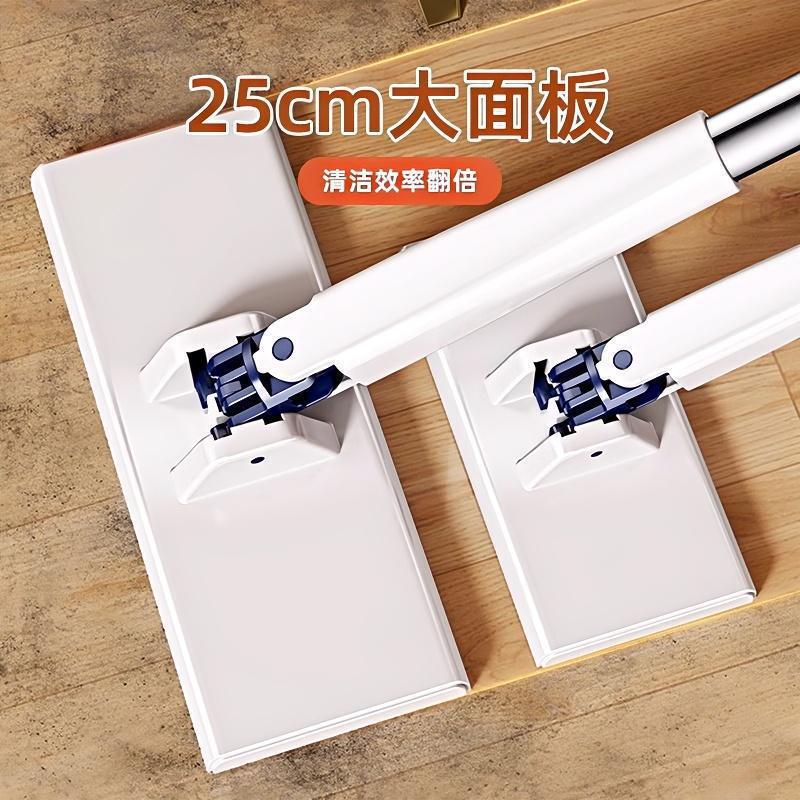Household Lazy Automatic Cloth Mop Multifunctional Cleaning Mop Wet Wipes Hand-Free Bathroom Small Mop Wholesale