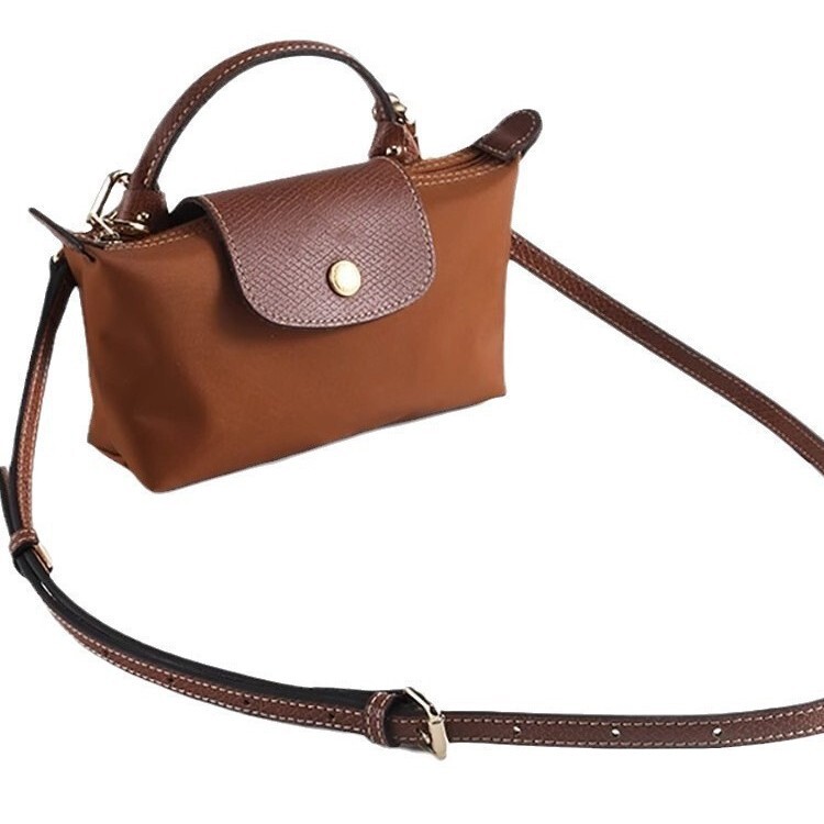 Source Factory Longxiang Mini Bag with Adjustable Shoulder Strap, Bag Chain Modification, Dumpling Bag Strap, Microfiber Crossbody Strap