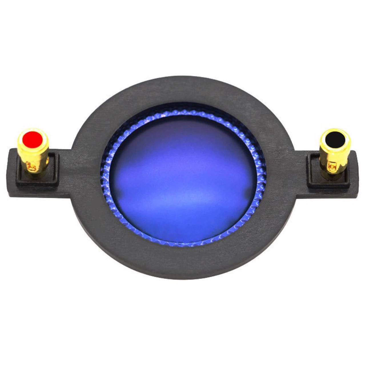 Синяя диафрагма звуковой катушки твитера 44,4 мм с титановой пленкой, круглый твитер 44,4 мм, аксессуары для ремонта