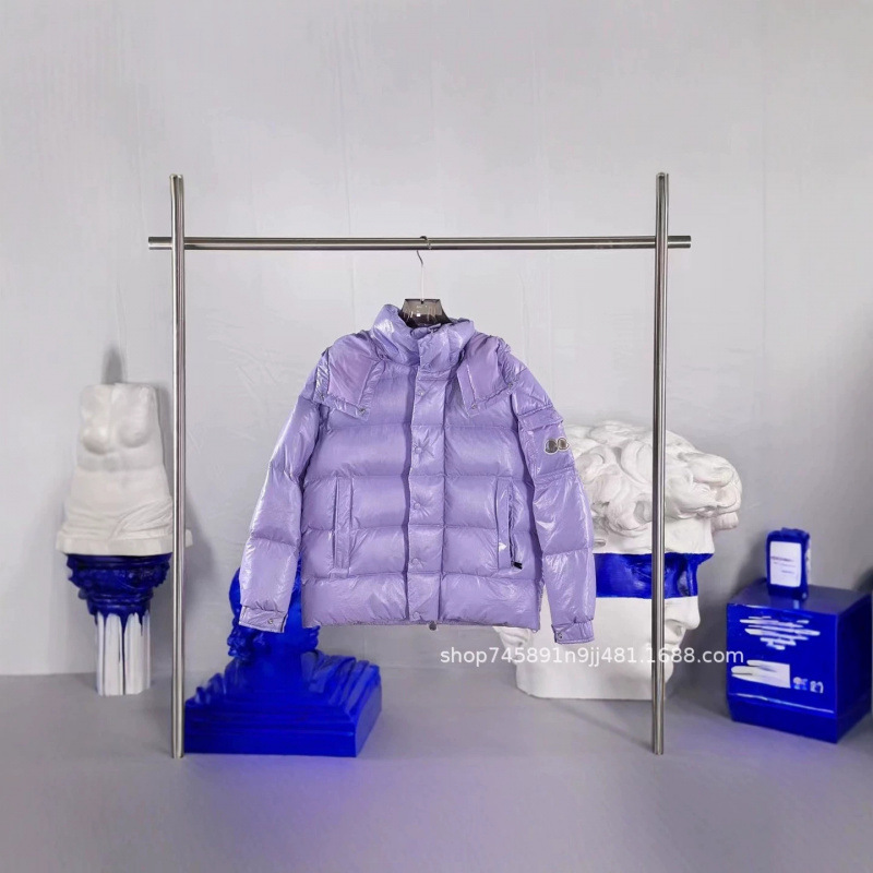 New high-end Moncler Maya 70th Anniversary double-label down jacket, M-brand hooded jacket, winter unisex style New high-end Moncler Maya 70th Anniversary double-label down jacket, M-brand hooded jacket, winter unisex style