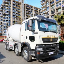 厂家出口国内直销轻量化二手豪沃8x4混凝土搅拌车 支持试车