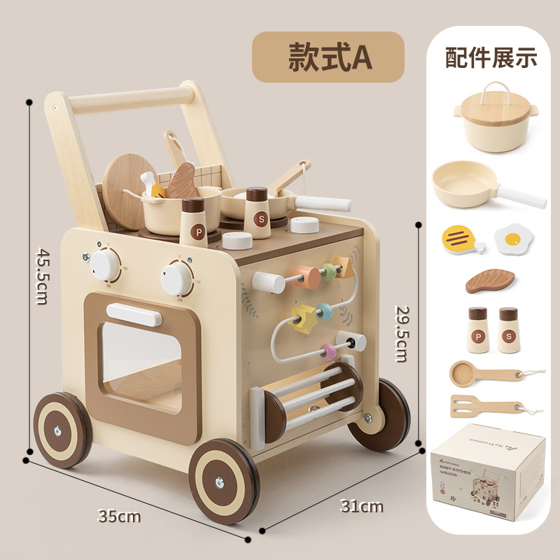Carrito de cocina con cuentas (temporalmente fuera de stock)