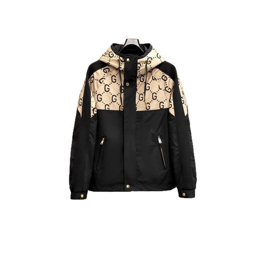 Spring 2025 New Hooded Wide Edition High-end Jacket Super Explosive Fashion European Station Big Brand Men's Fashion Men