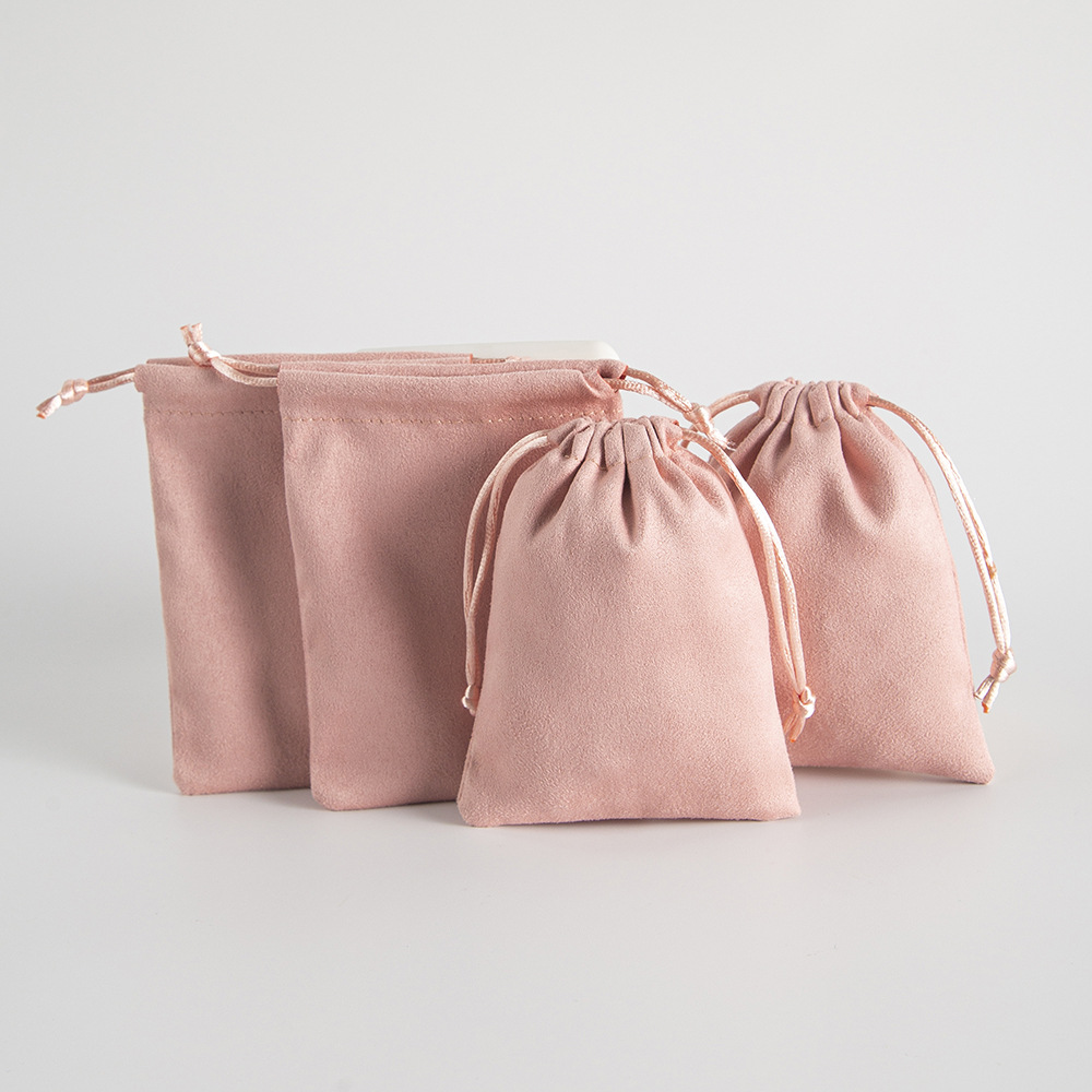 1 Pièce Chiffon Style Simple Du Quotidien Couleur Unie Sacs D'emballage Bijoux display picture 3