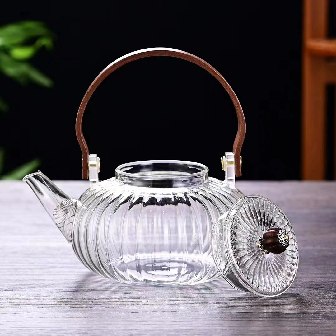 Glass teapot, cigarette holder for home use, tea set