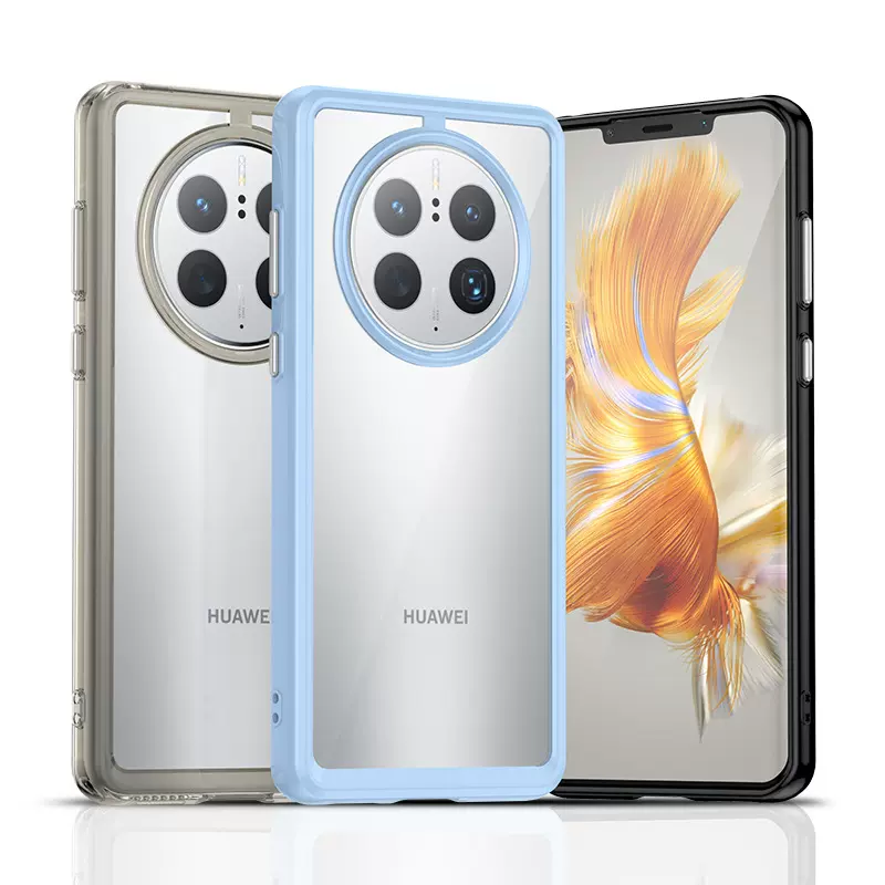 适用华为Mate 50 Pro手机壳华为Mate 50 Pro透明防摔手机壳保护套