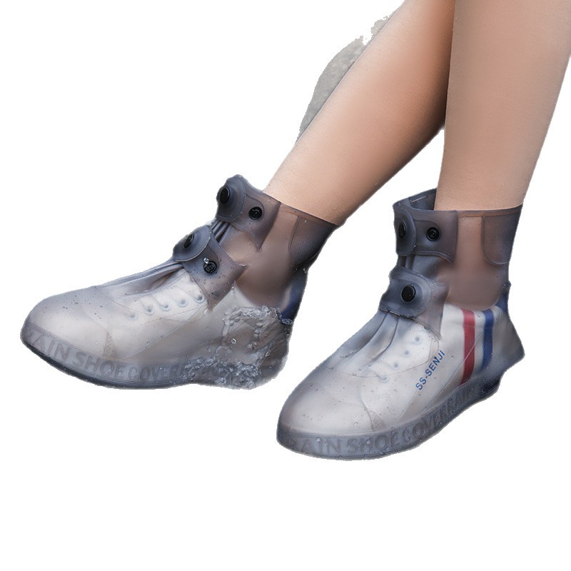 Cubrecalzado Impermeable para Lluvia de Plástico PET, Antiincrustante, para Lluvia y Nieve