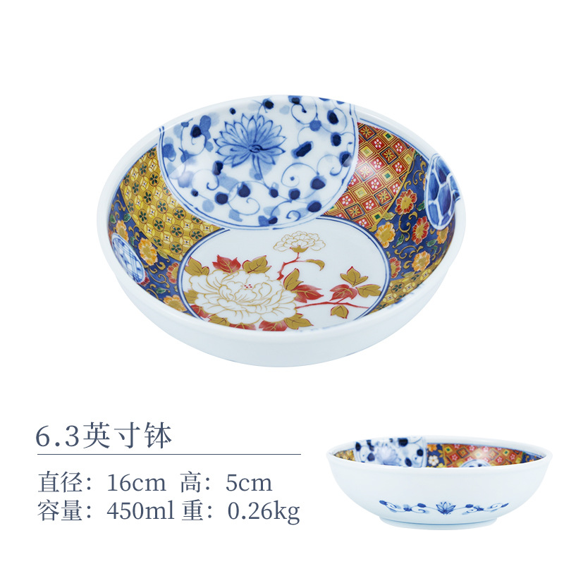 6.3 인치 그릇
