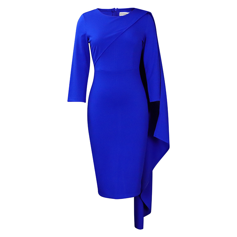 Women's Elegant Solid Color Dress