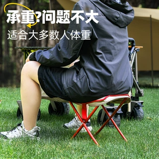 钓椅小马扎折叠马扎露营凳子便携式钓鱼椅子户外小巧承重野餐收纳