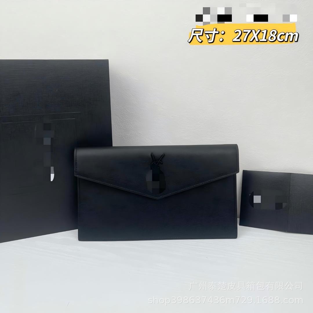 2025 New Patent Leather Clutch Bag For Women Luxury Envelope Bag Crocodile Embossed Genuine Leather Evening Bag Designer Handbag - Thumbnail 7