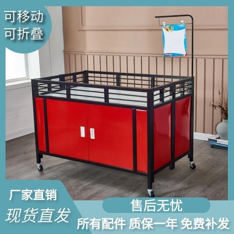 商场促销车甩货车特价特卖促销台折叠展示架服装店花车货架售货车