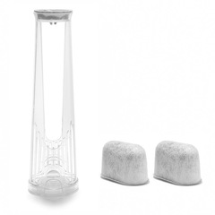 2个碳包1个托架咖啡机滤芯带托架适合Keurig咖啡机咖啡机配件滤芯