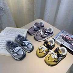 儿童板鞋2025季秋季新款男童低帮平底防滑童鞋女童时尚百搭运动鞋