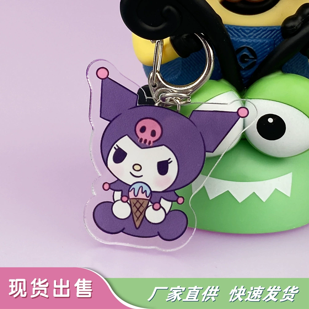 Sanrio, creative keychain, acrylic pendant