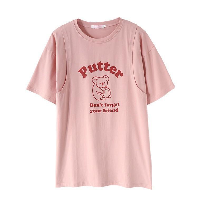 Розовый # putter коала медведь