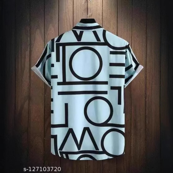 Camisa estampada en 3D de Hawaii, estación independiente de Amazon, camisa de manga corta de playa con solapa explosiva, diseño de soporte