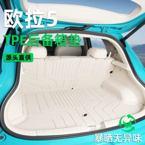 Suitable for the ORA 5 trunk mat, 26 models of special car-specific EV decoration, Great Wall TPE car trunk mat