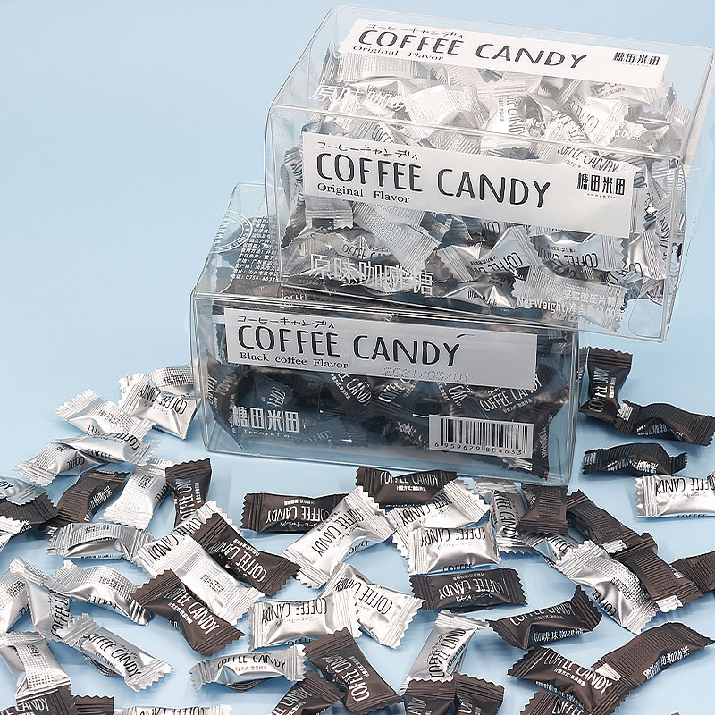 Cotton Candy Coffee Black Coffee Flavor Coffee Candy Hard Candy Ready-to-Eat Leisure Snack Chewy 100g