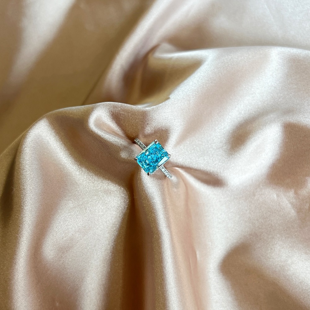 10g Weight Zircon Inlay Material Rings Classification 6, 8, 9 Ring Size 1 Piece Quantity Holiday, Daily Occasion 925 Sterling Silver Material Geometric Pattern Women's Gender Plating, Inlay Design Casual, Shiny Style 925 Sterling Silver Zircon Geometric Rings 12