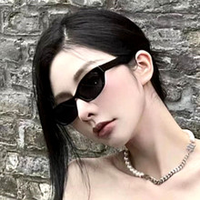 欧美潮流小框嘻哈太阳镜女 2023跨境外贸个性蹦迪墨镜ins街拍眼镜