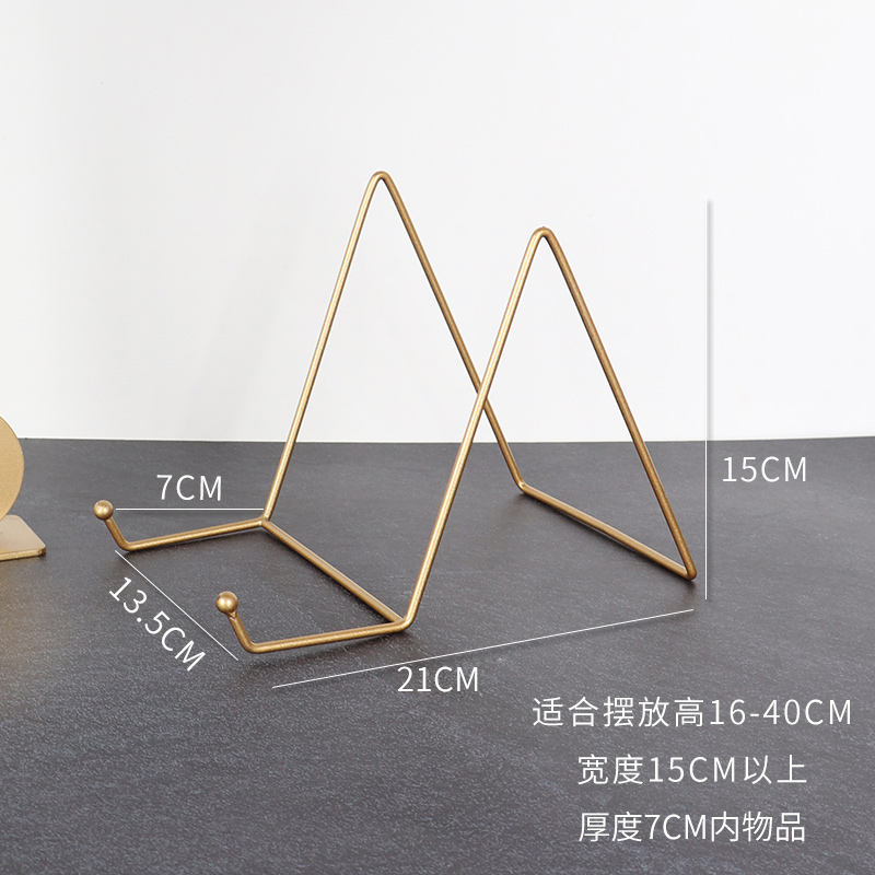 I9AT 간단한 장식 잡지 도자기 플레이트 브래킷 디스플레이 스탠드 시계 브래킷 디스크 홀더 사진 프레임 인증서 홀더 철 홀더