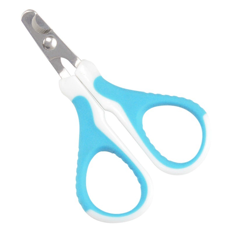 Кусачки для когтей для кошек Конструкция локтя из нержавеющей стали Нескользящая режущая кромка Кусачки для ногтей для домашних животных