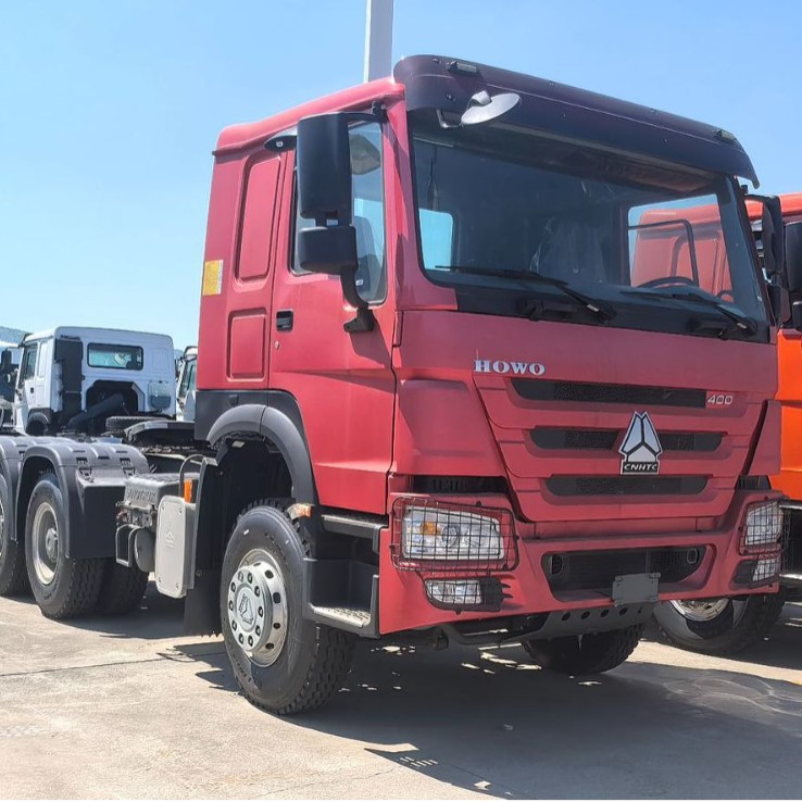 40-80吨豪沃6x4大泵发动机重载牵引车出口尼日利亚加纳刚果金